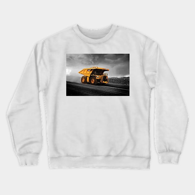 Dumper Cat Crewneck Sweatshirt by GalartCreations